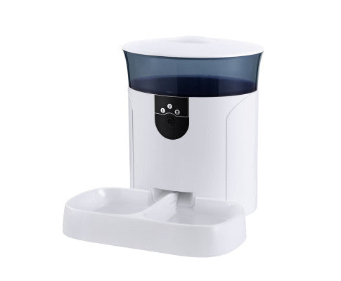 Walkabout iPet 2.0 Automatic Pet Feeder With 3MP Camera and WiFi - Smart Dry Food Dispenser for Dogs and Cats